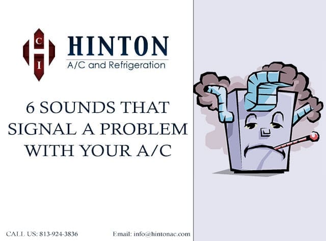 6 Sounds That Signal A Problem With Your Air Conditioner